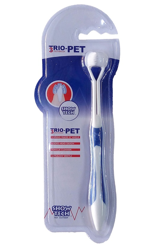 Trio-Pet 3-pintainen hammasharja koirille - Hampaiden ja suunhoito - 24119 - 1