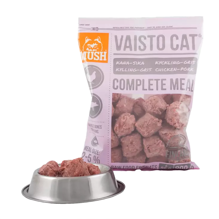 VAISTO CAT kana-sika 800 g - Kissan raakaruoka - 102529 - 1